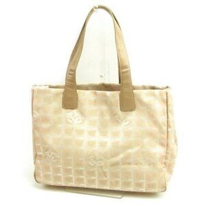 CHANEL Tote Bag Beige Women A15991 Authentic secondhand